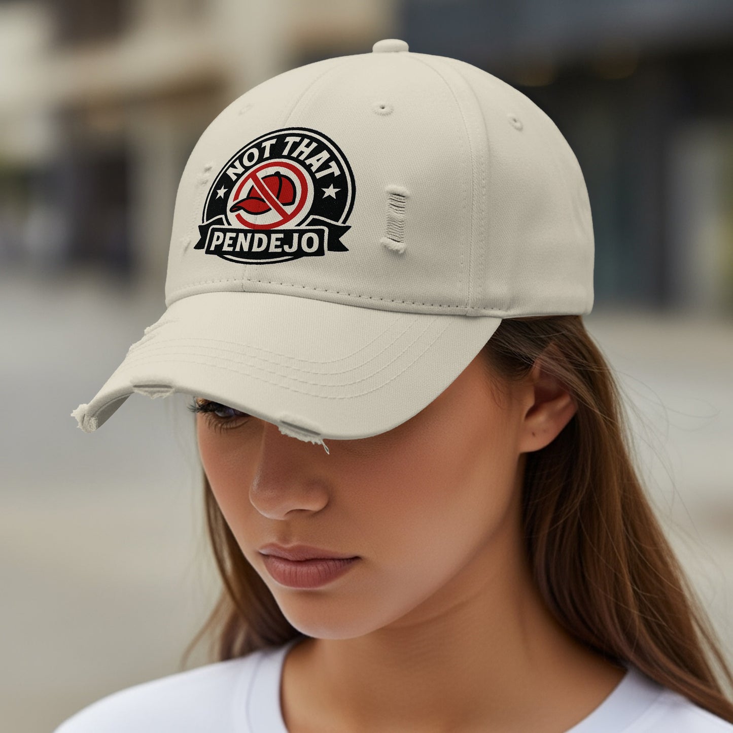 Bold Not That Pendejo Distressed Cap product type
