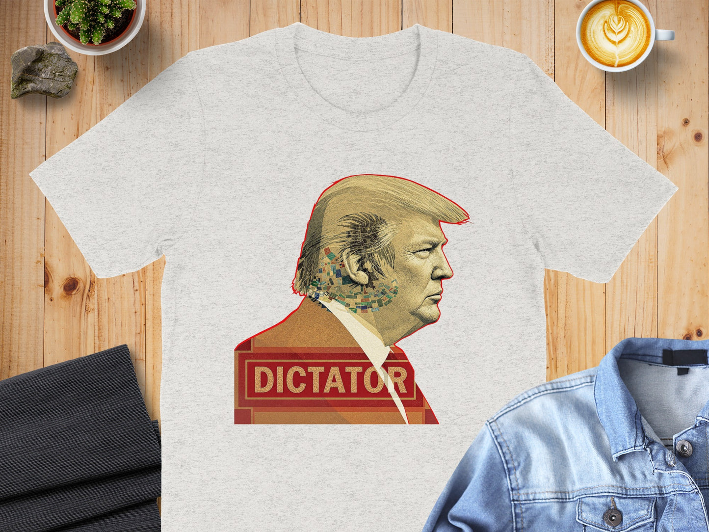 Dictator Graphic Tee Casual Fashion Statement product type