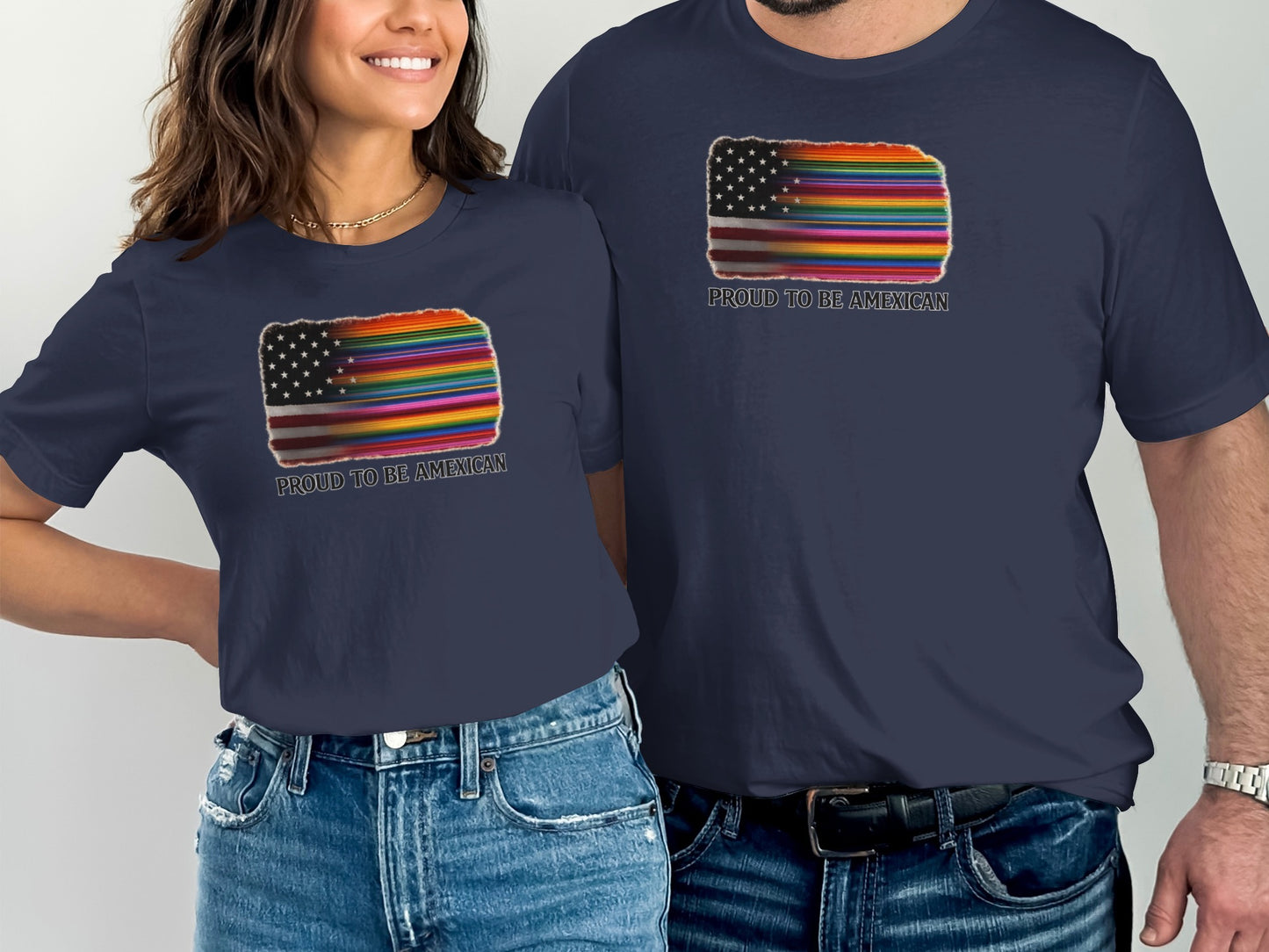 Proud To Be American with Rainbow Flag Shirt product type