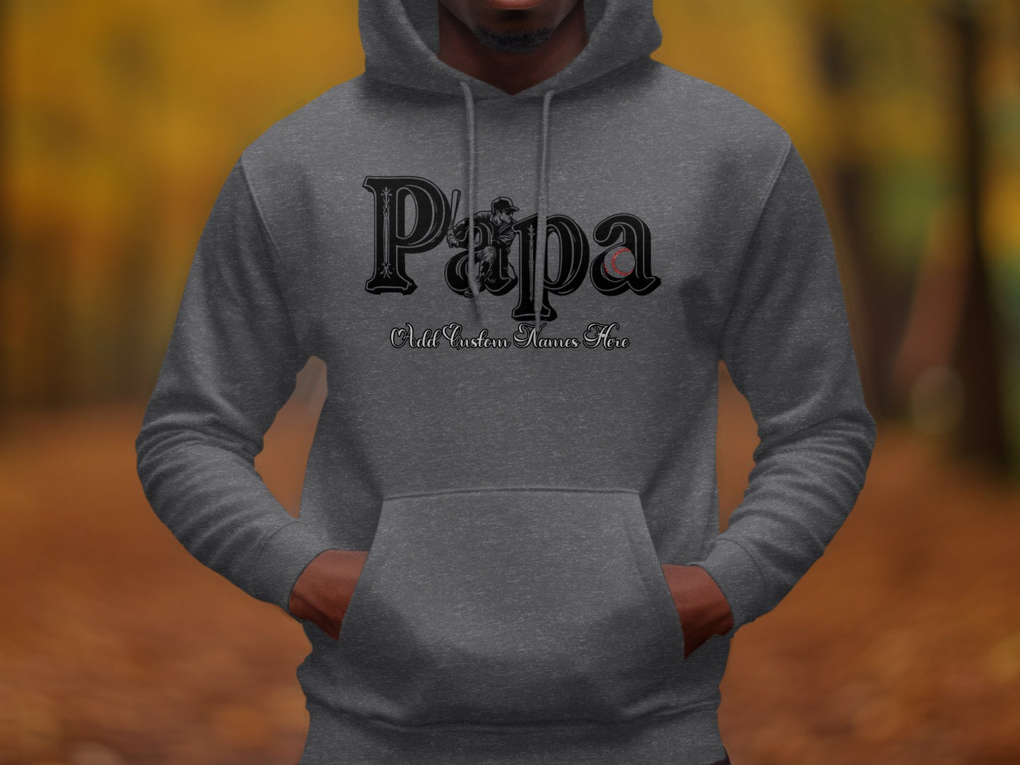 Personalized Custom Papa Hoodie product