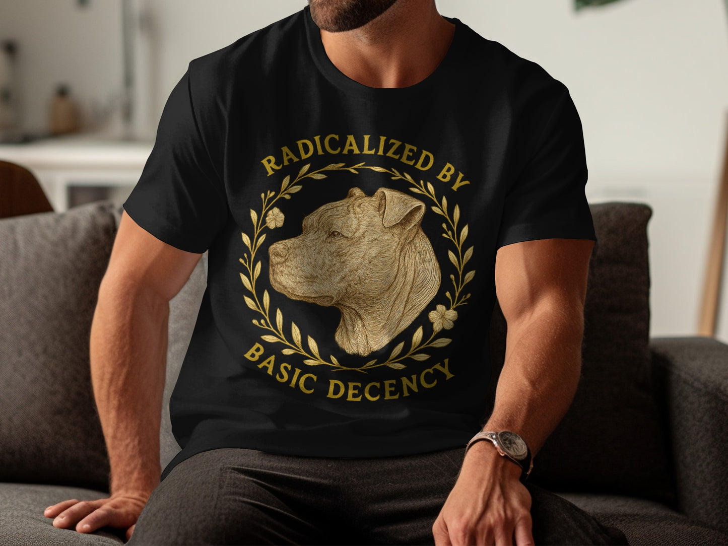 Radicalized By Basic Decency Graphic T-Shirt product type