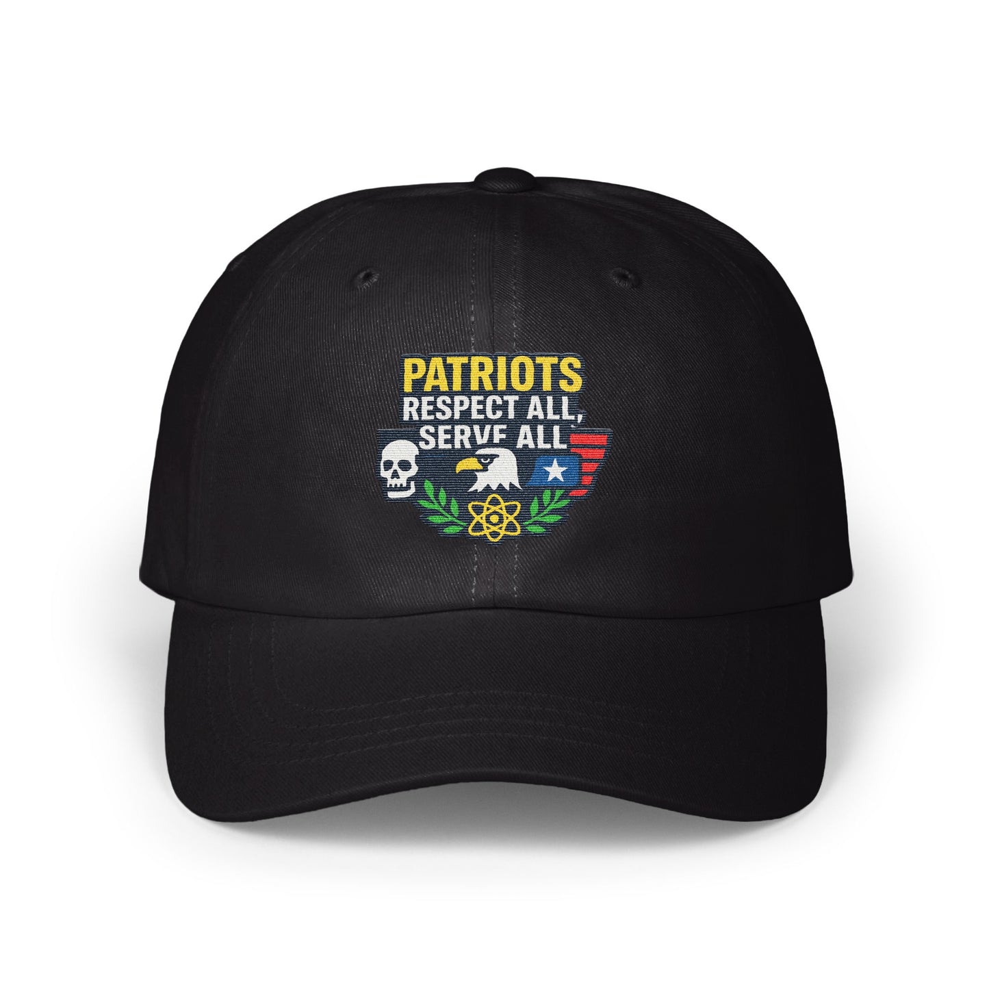 Patriots Respect All Serve All Custom Hat product