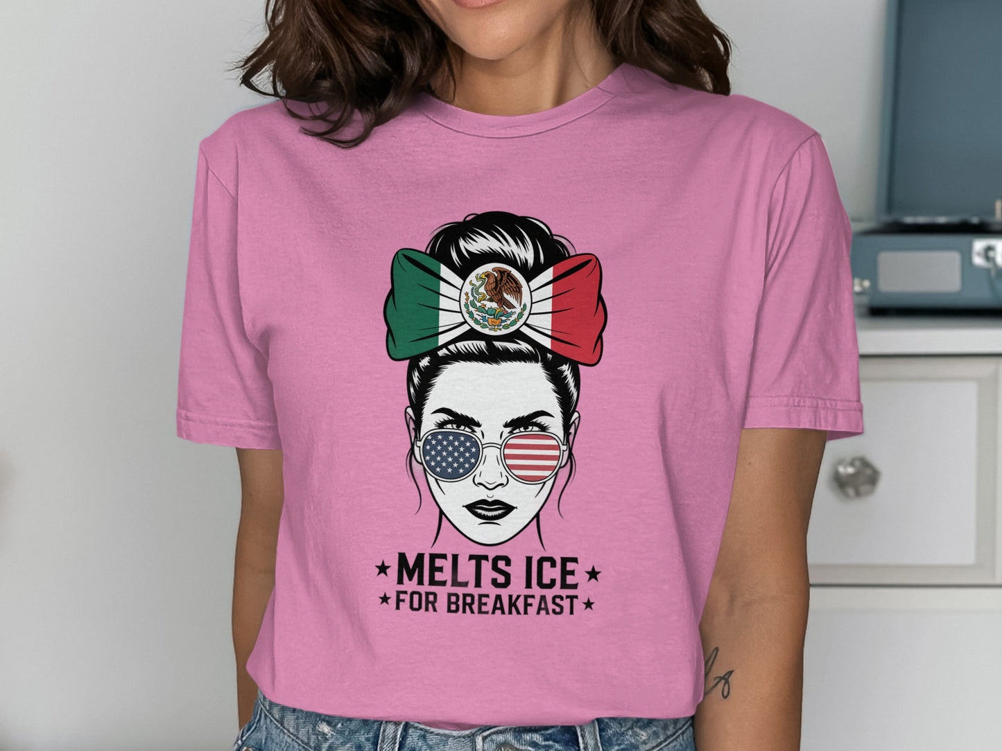 Melts Ice For Breakfast Graphic Women's T-Shirt Product