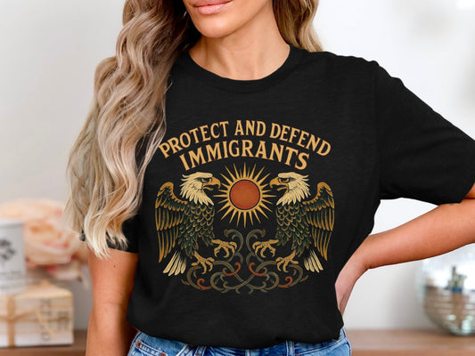Protect and Defend Immigrants Graphic T-Shirt product