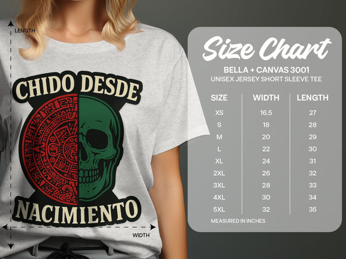 Chido Desde Nacimiento Graphic Short Sleeve Tee product