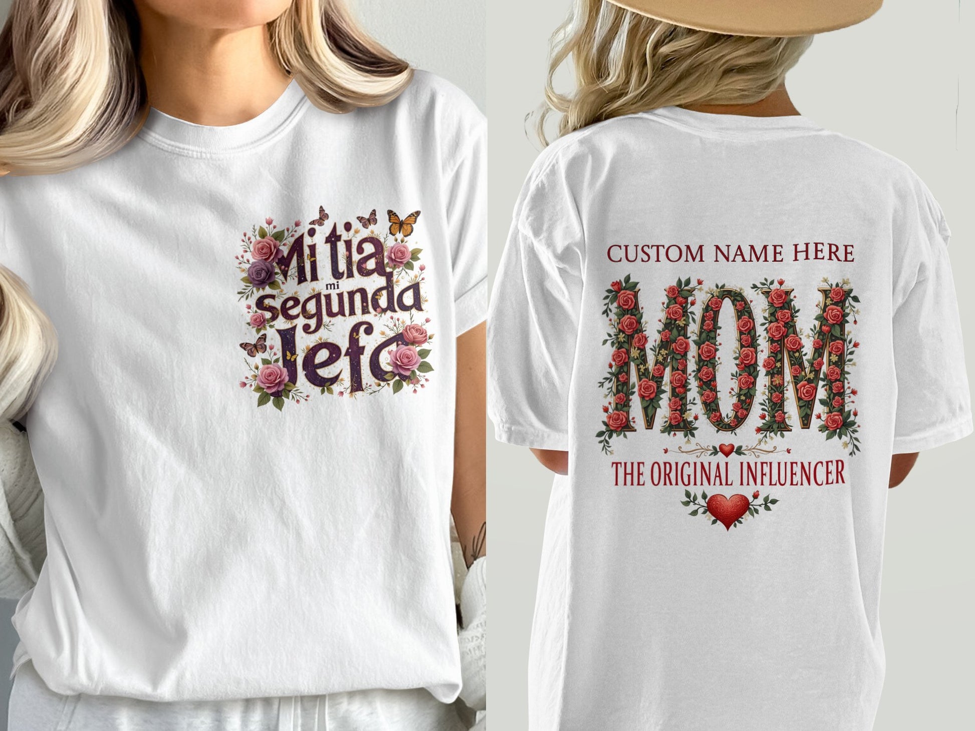 Inspirational Floral Graphic Tee product