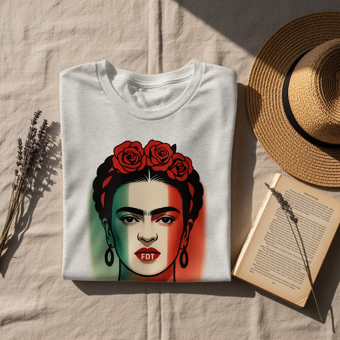 Artistic Frida Kahlo Graphic T-Shirt product type