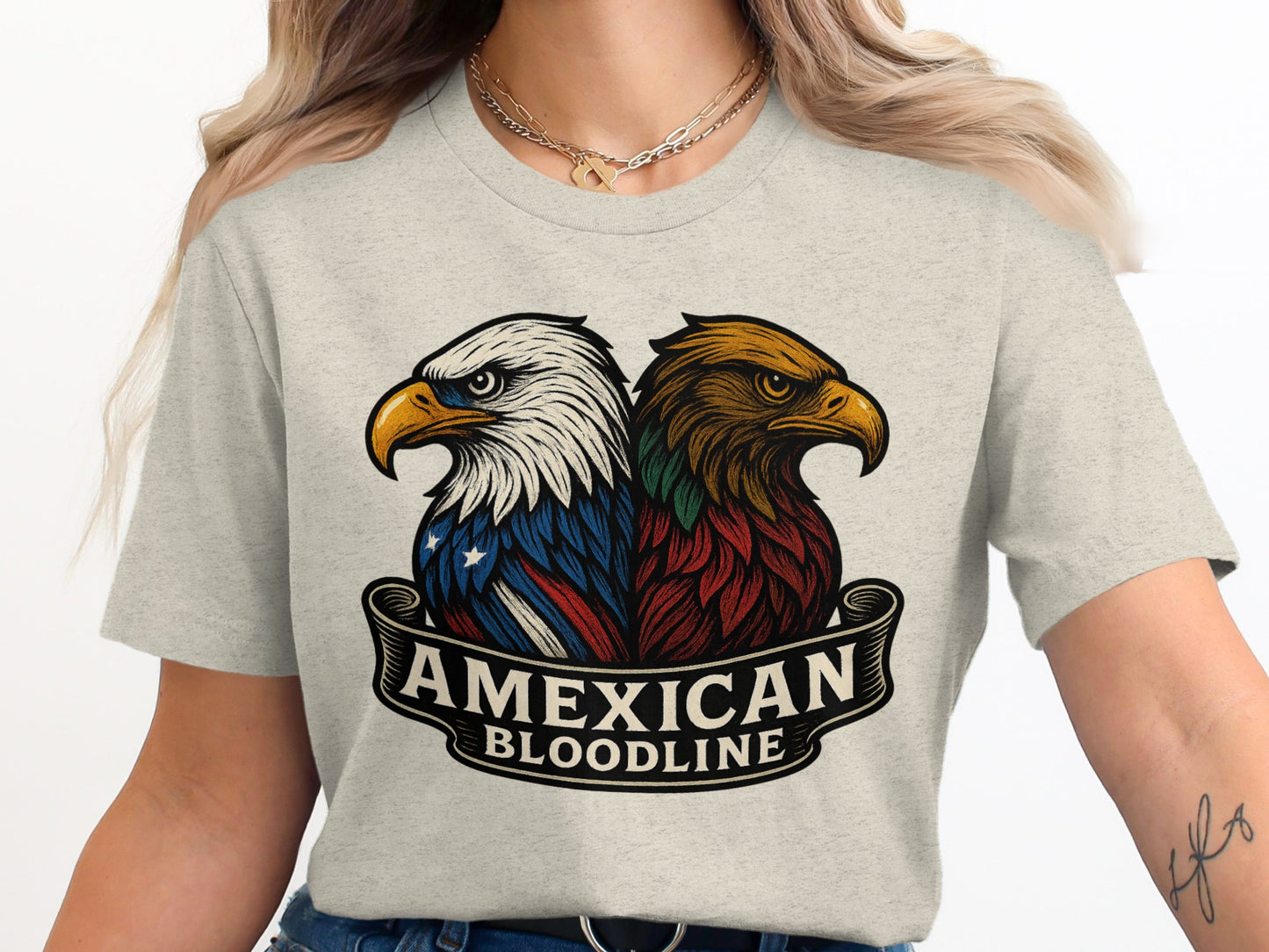 Amexican Bloodline Graphic Print T-shirt product
