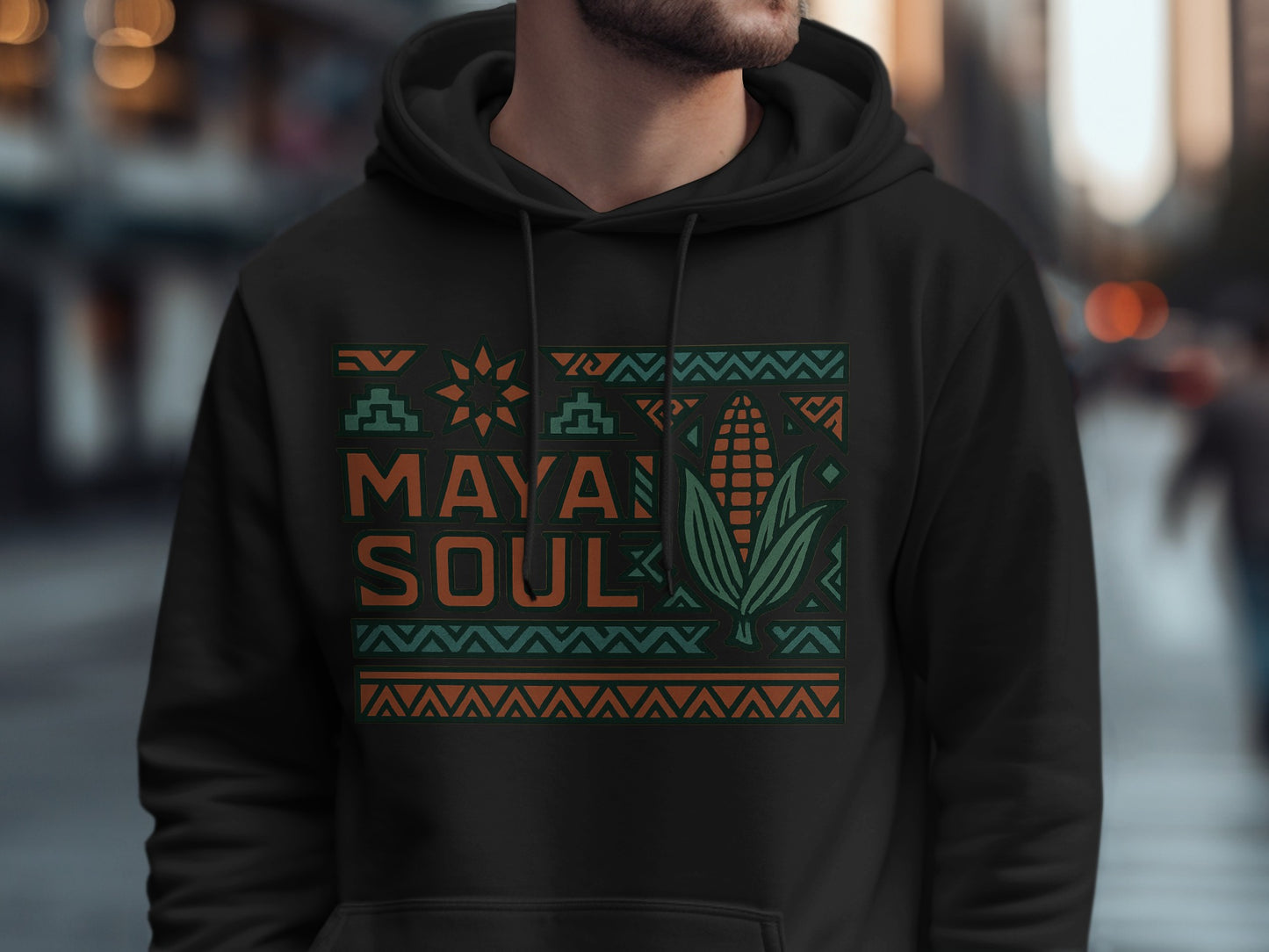 Maya Soul Tribal Art Hoodie Streetwear product