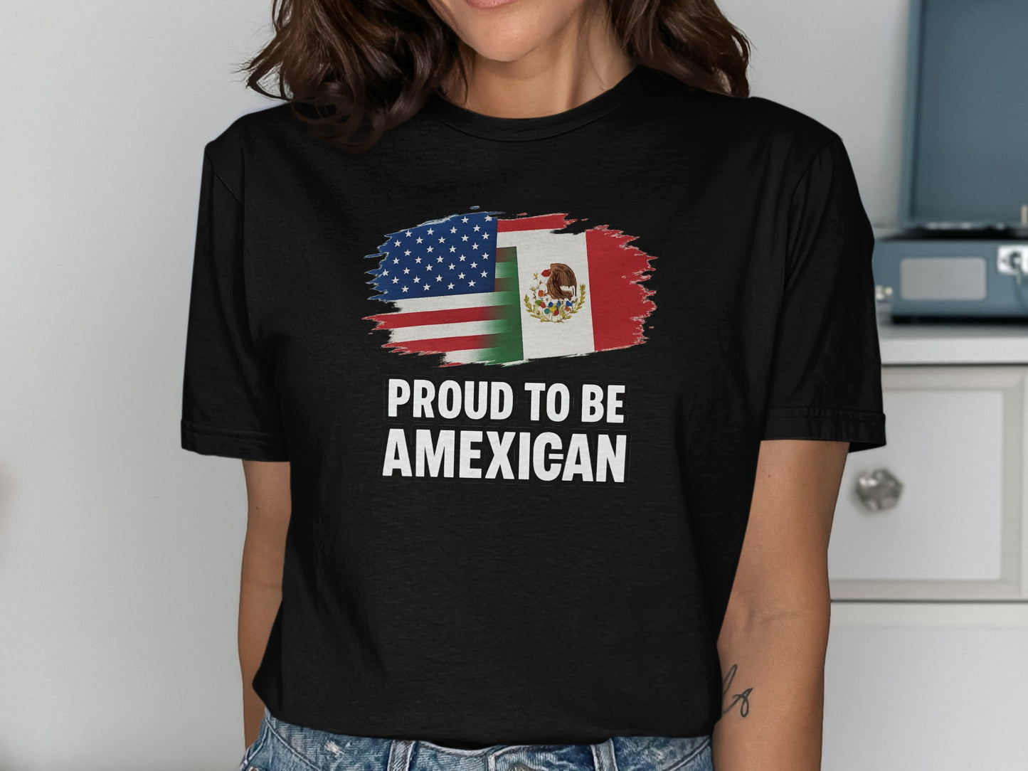 Proud To Be AMEXICAN Graphic T-shirt product
