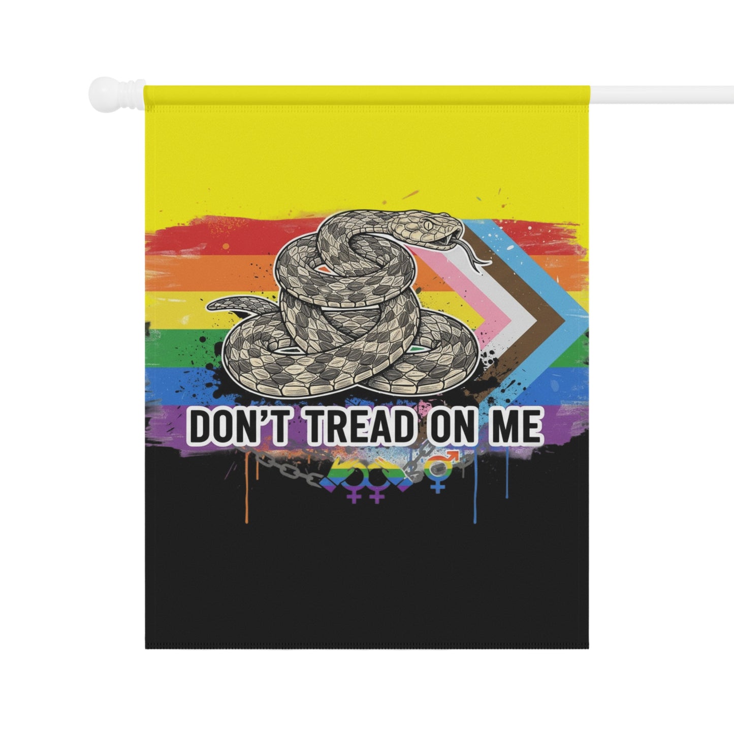 Don't Tread On Me Rainbow Flag product