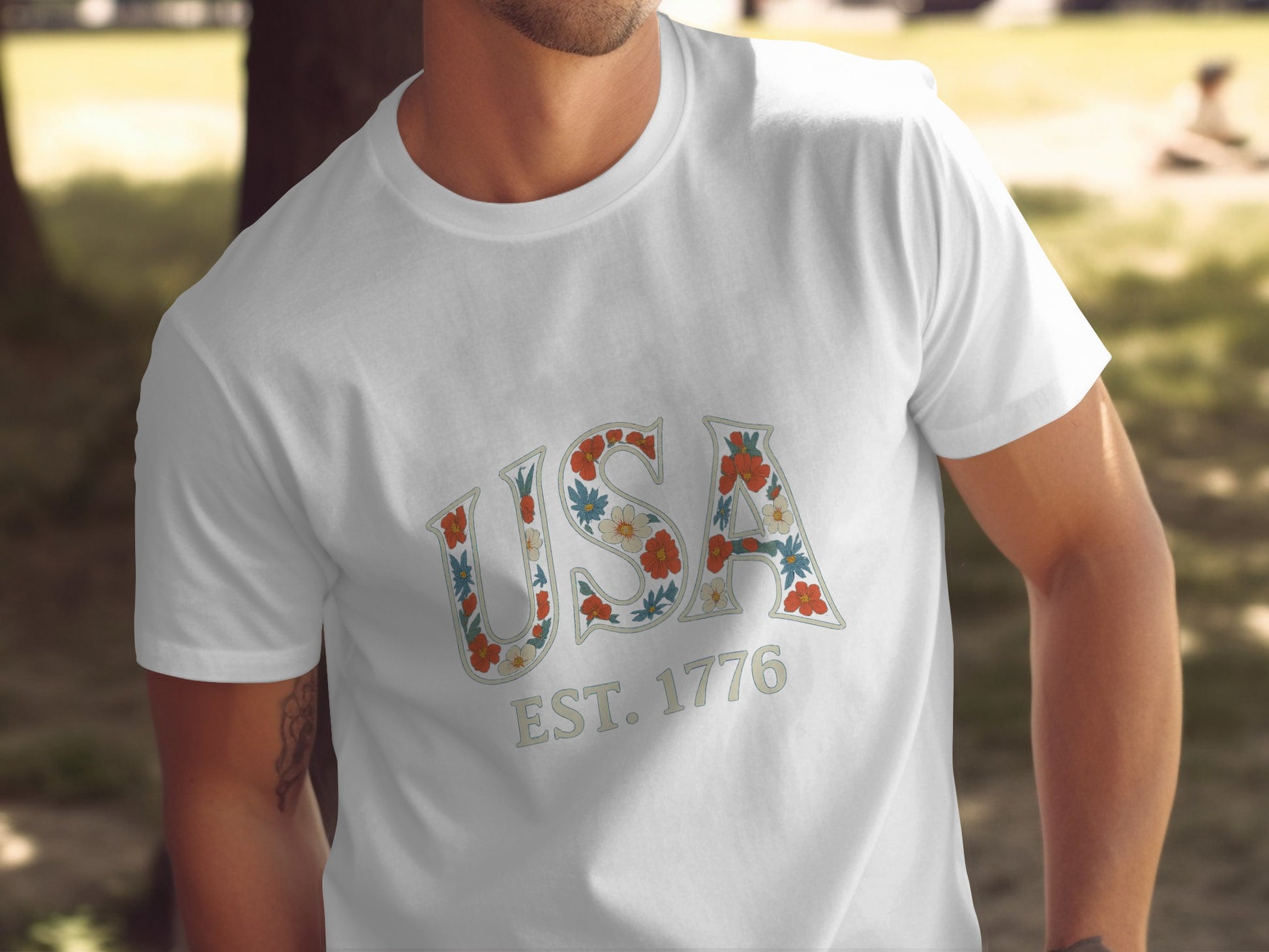 Vintage USA EST. 1776 Graphic T-Shirt product type