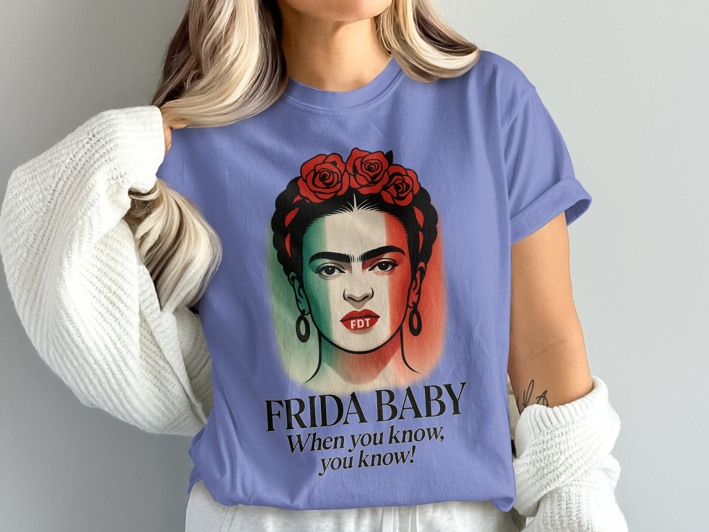 Frida Baby Graphic Tee When You Know You Know product type