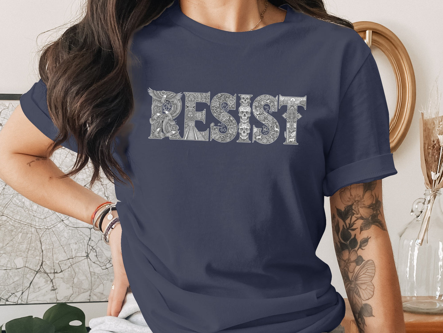 Resist Graphic Statement Short Sleeve T-shirt product