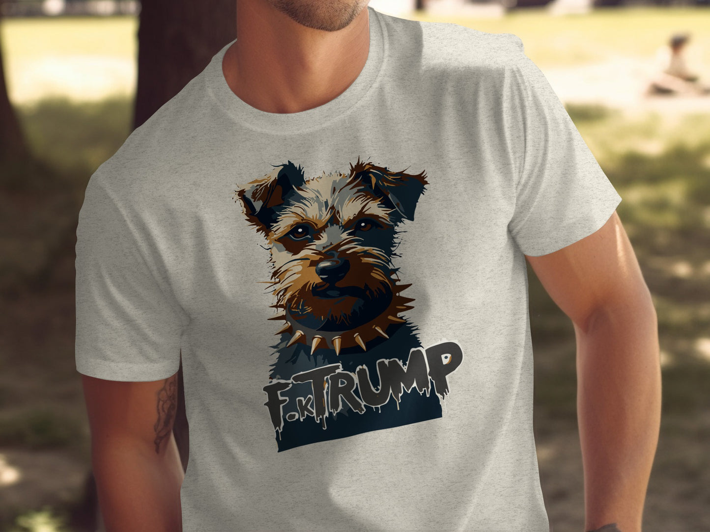 FT Trump Dog Graphic Print T Shirt product