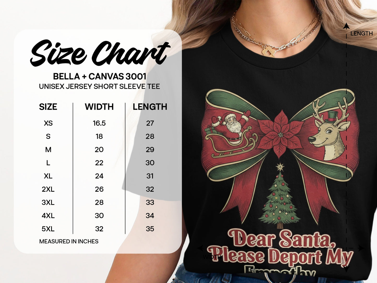 Dear Santa Please Deport My Ex Unisex T-Shirt