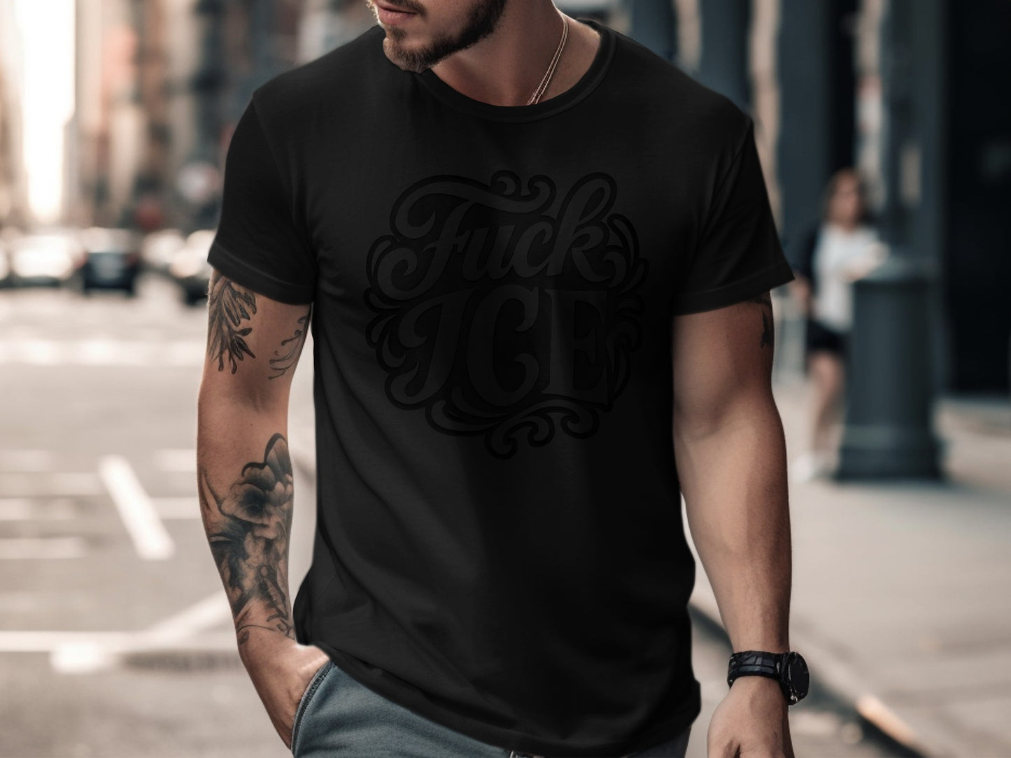 Fuck ICE Graphic Tee Bold Streetwear T-shirt product type