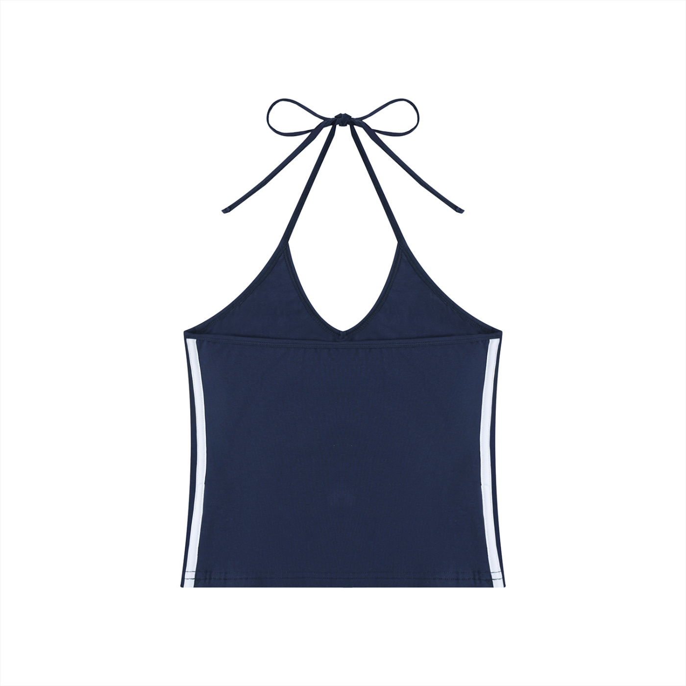 Subtle FDT Frida Kahlo Women's Color Block Halter Crop Tank Top