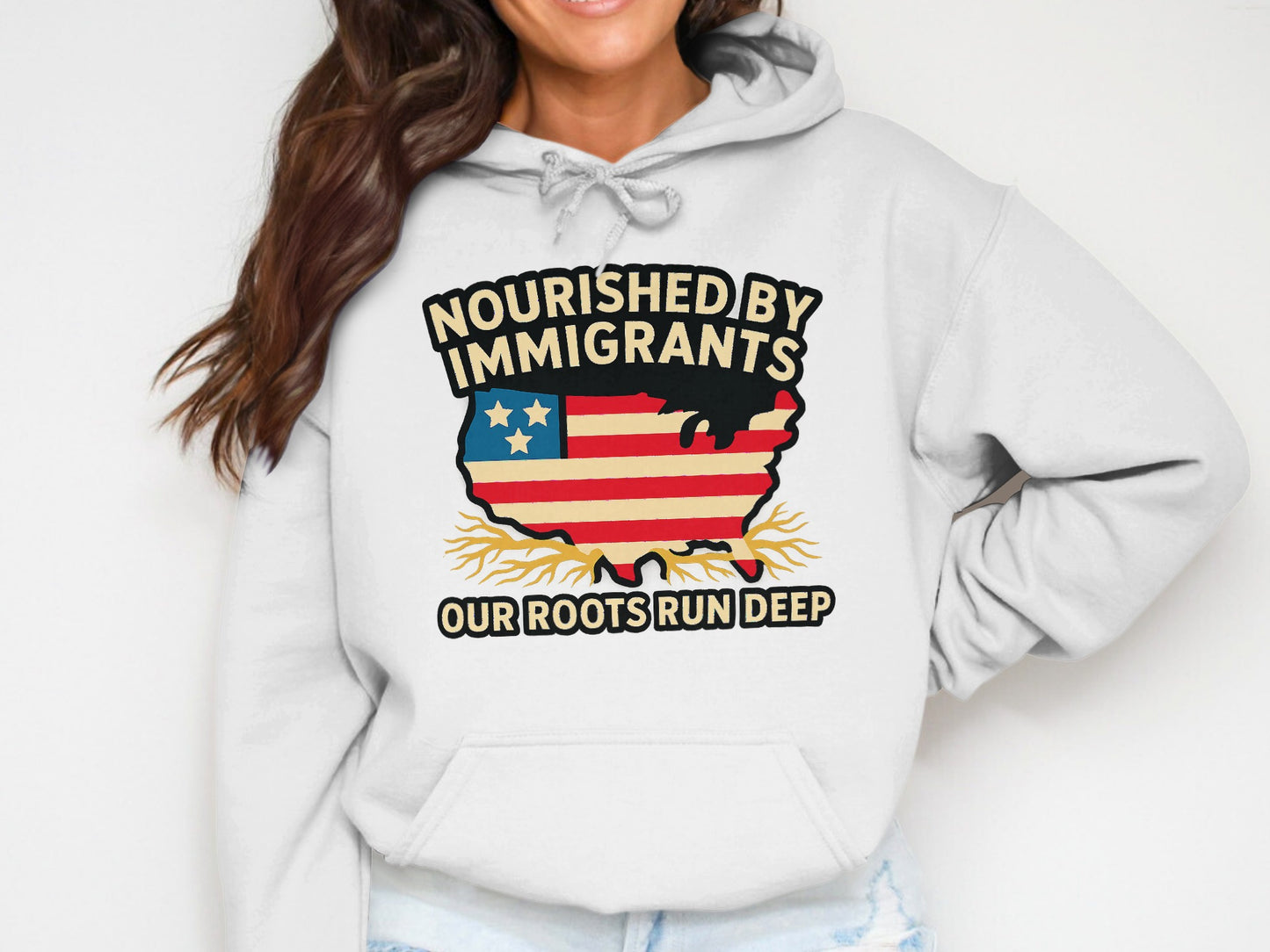 Nourished by Immigrants Our Roots Run Deep product type