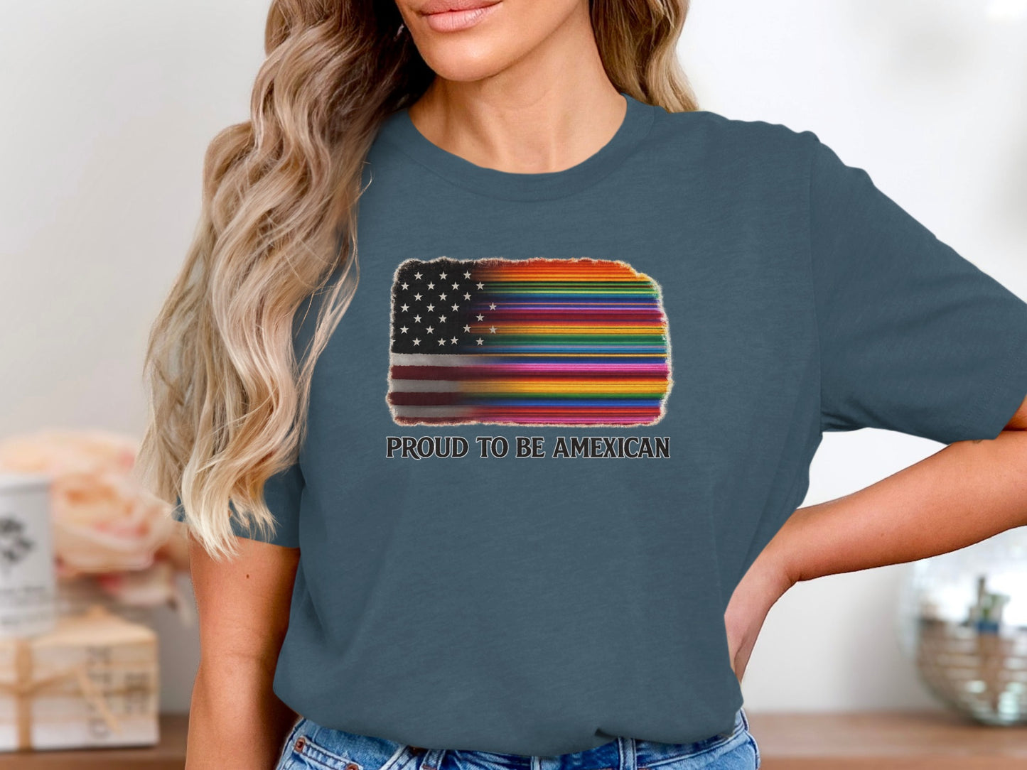 Proud to Be Amexican Graphic T-shirt product type