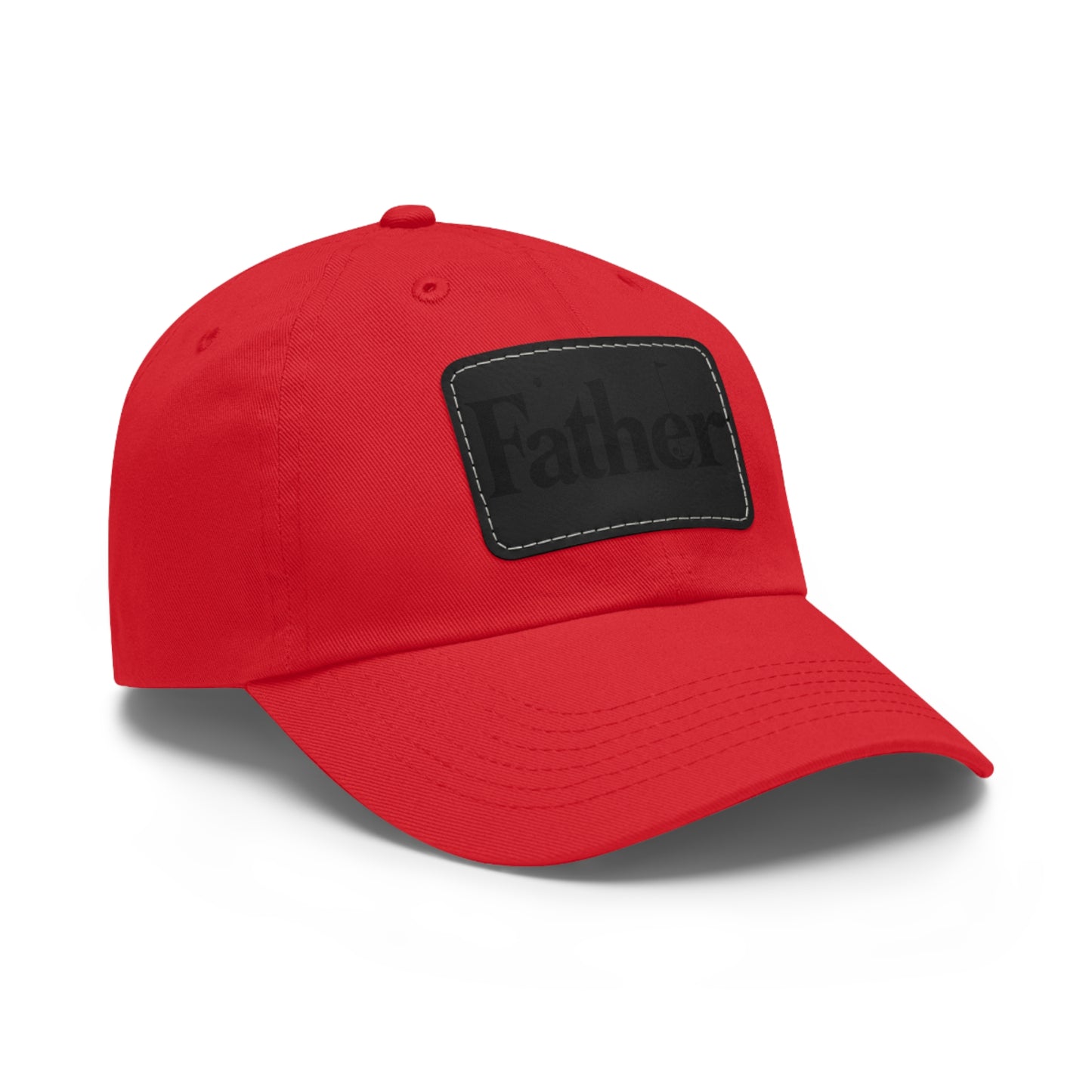 Stylish Father Dad Hat with Leather Patch - Perfect Gift for Dads
