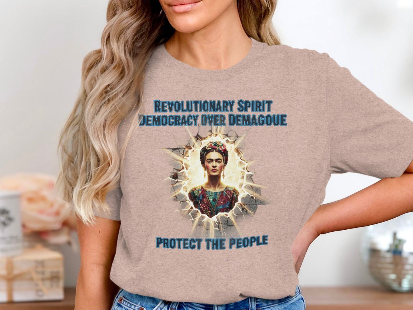 Revolutionary Spirit Democracy Over Demagogue T-Shirt product