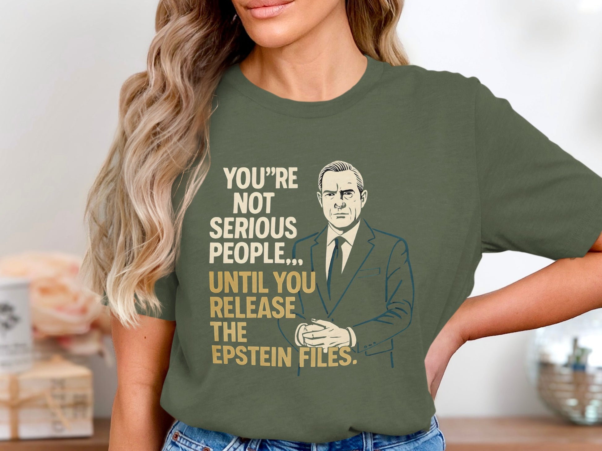 You're Not Serious People Until You Release T-shirt product