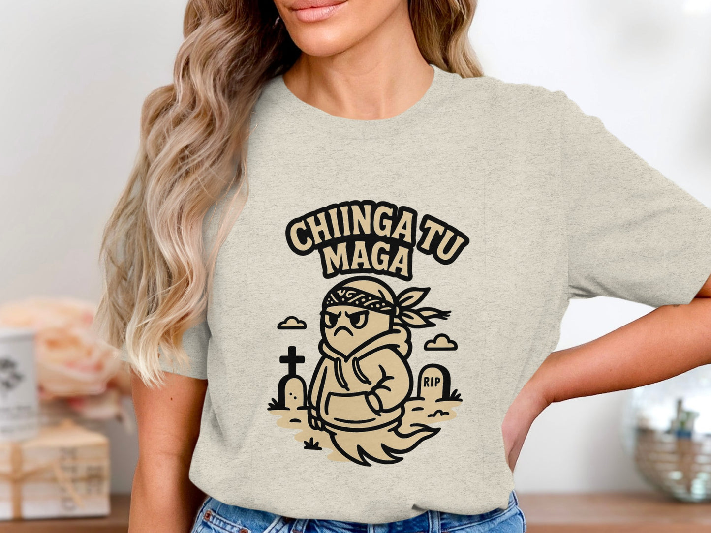 Chiinga Tu Maga Graphic Tee Shirt Product