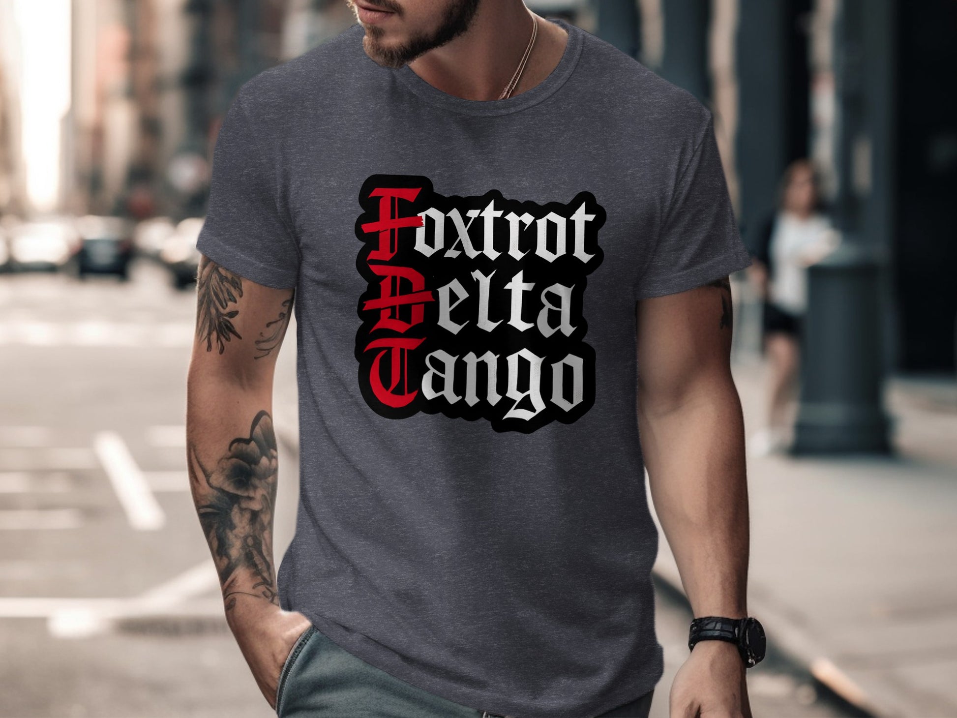 Foxtrot Delta Tango Graphic Tee Stylish Product