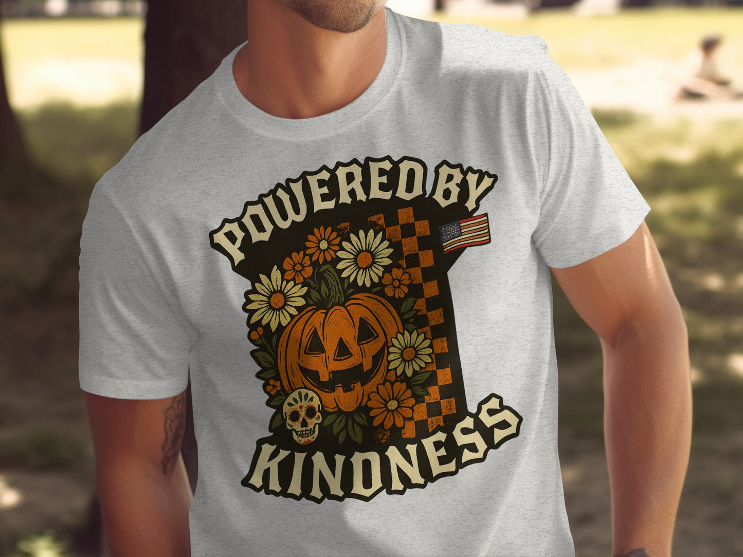 Powered By Kindness Halloween T-Shirt product