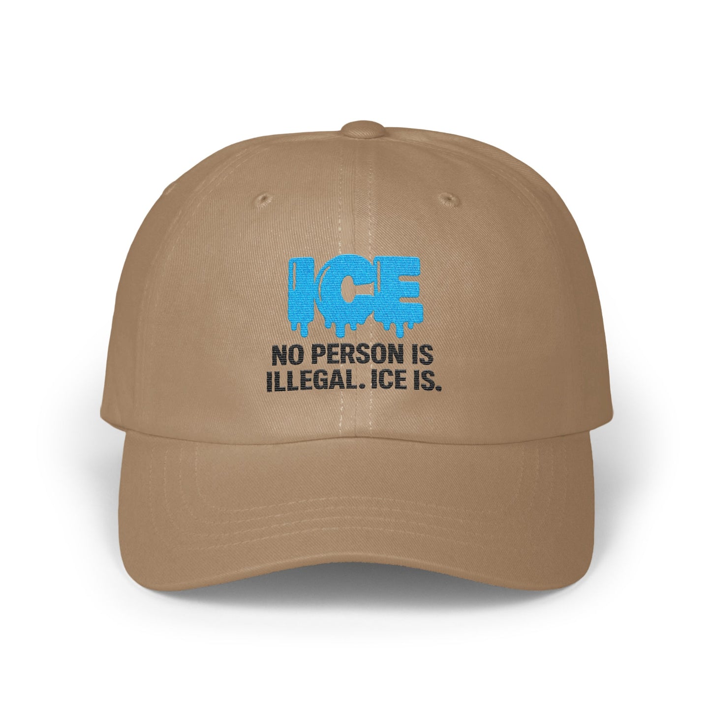 Ice No Person Is Illegal Statement Cap product