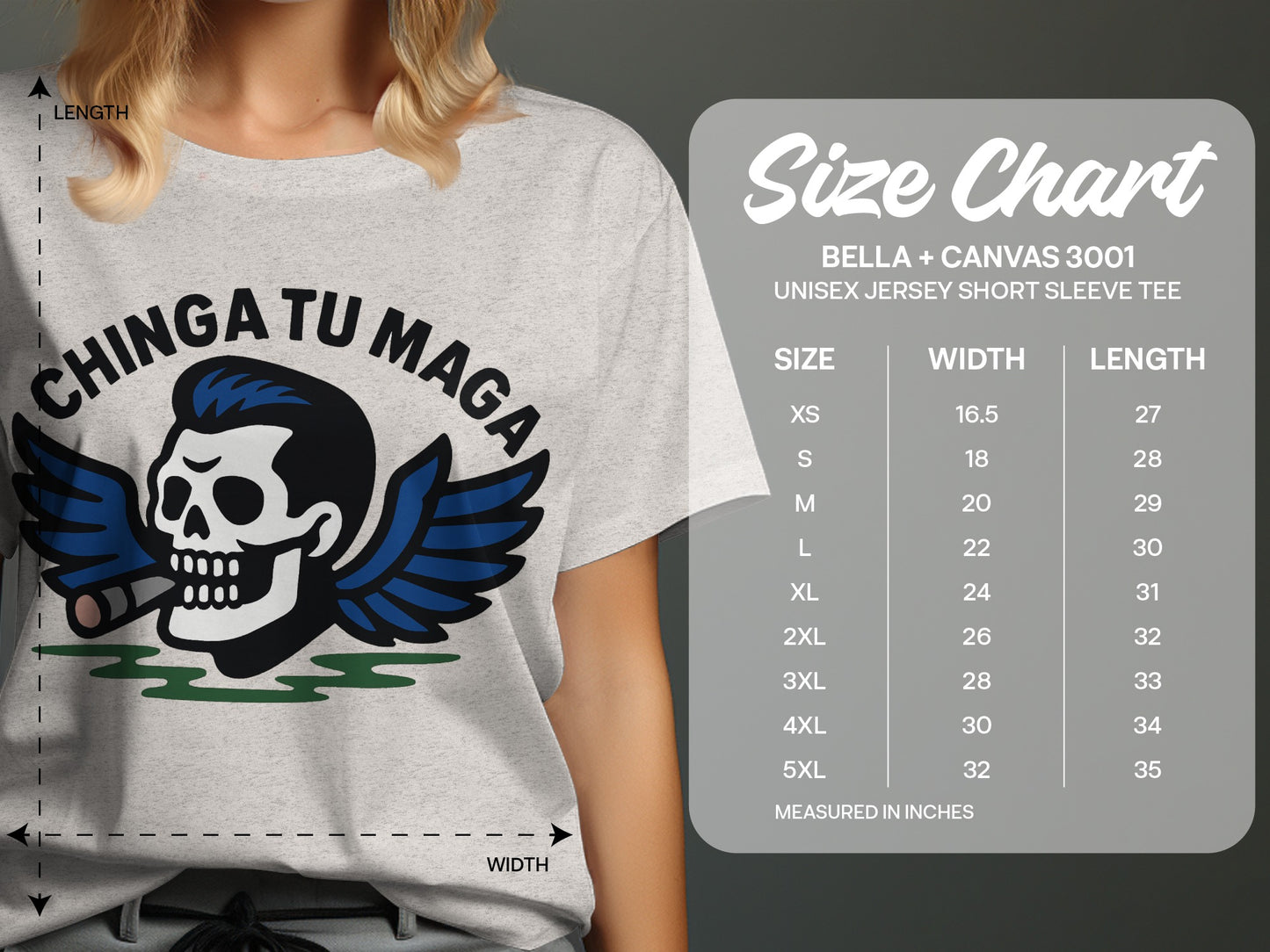 Chinga Tu Maga Unisex Jersey Short Sleeve Tee product