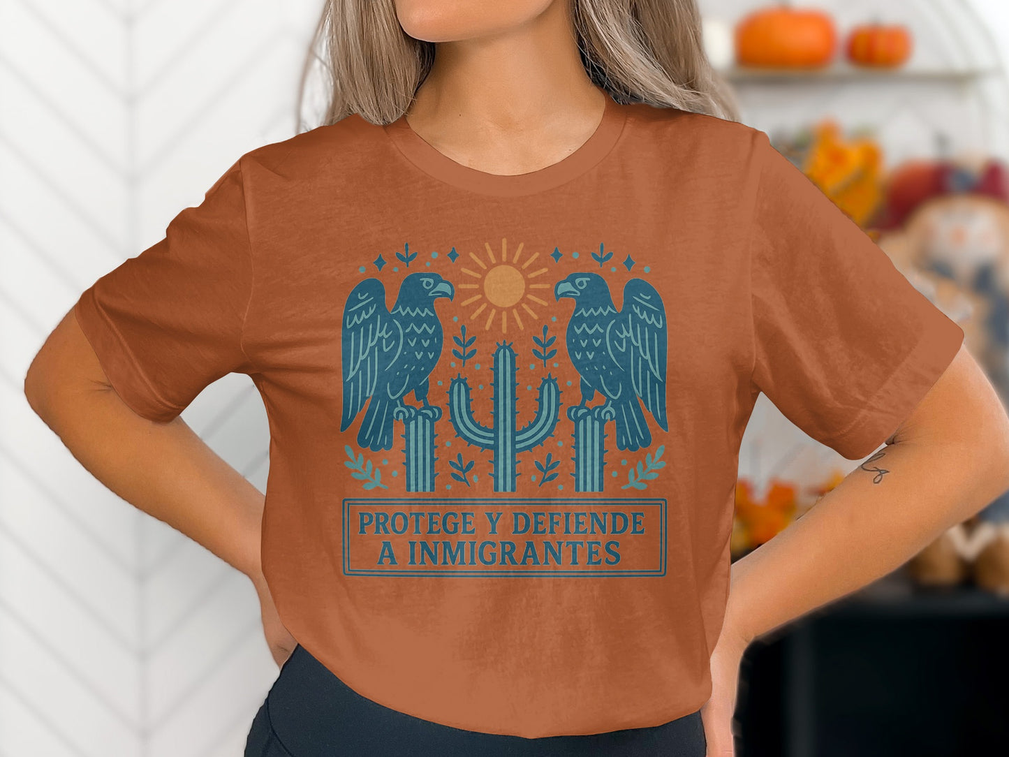 Protect and Defend Immigrants Graphic T-Shirt product