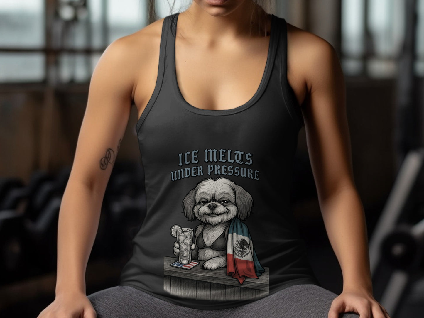 Ice Melts Under Pressure Graphic Tank Top product type