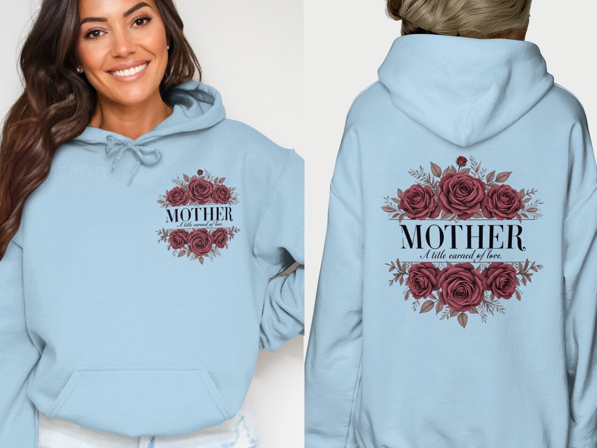 Mother Floral Hoodie A Little Arrowed of Love Product Type
