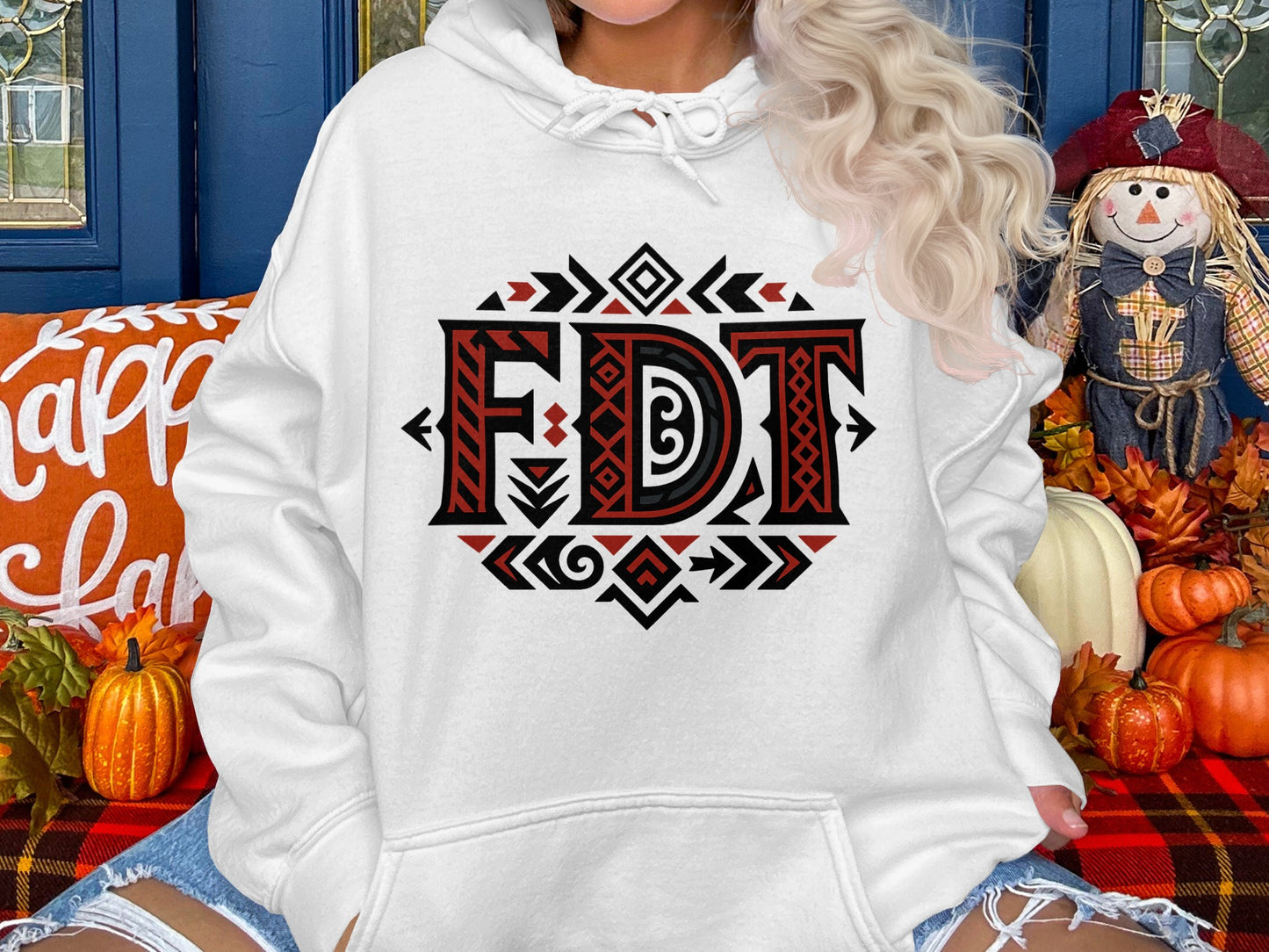 Festive FDT Design Colorful Hoodie product