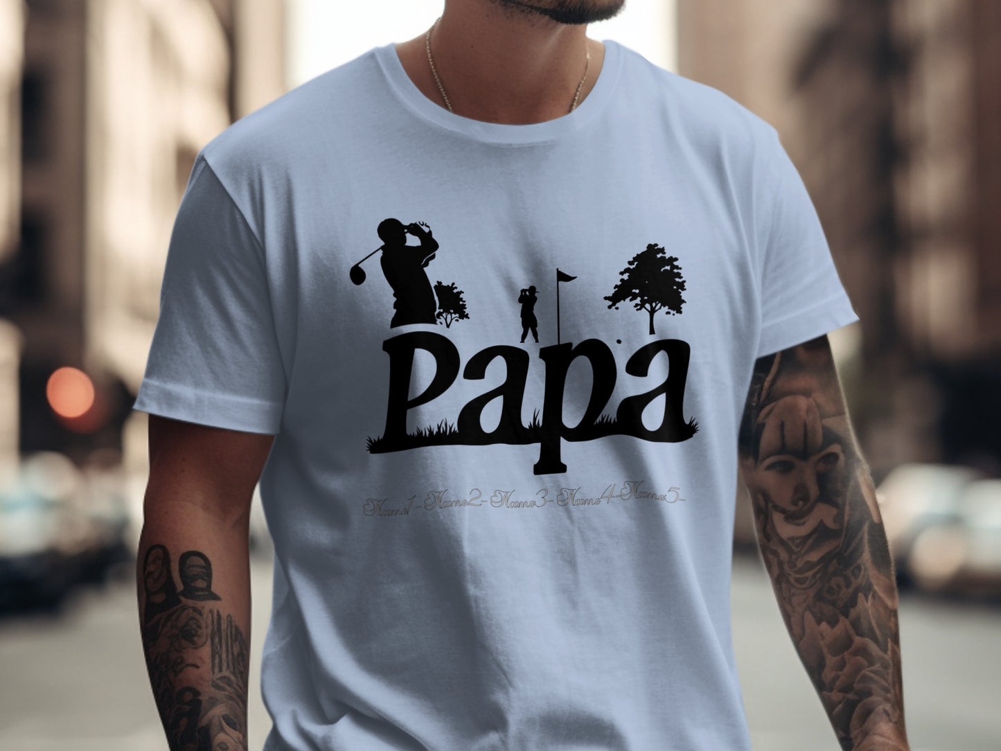 Papa Golf Lovers Graphic Tee T-Shirt product type
