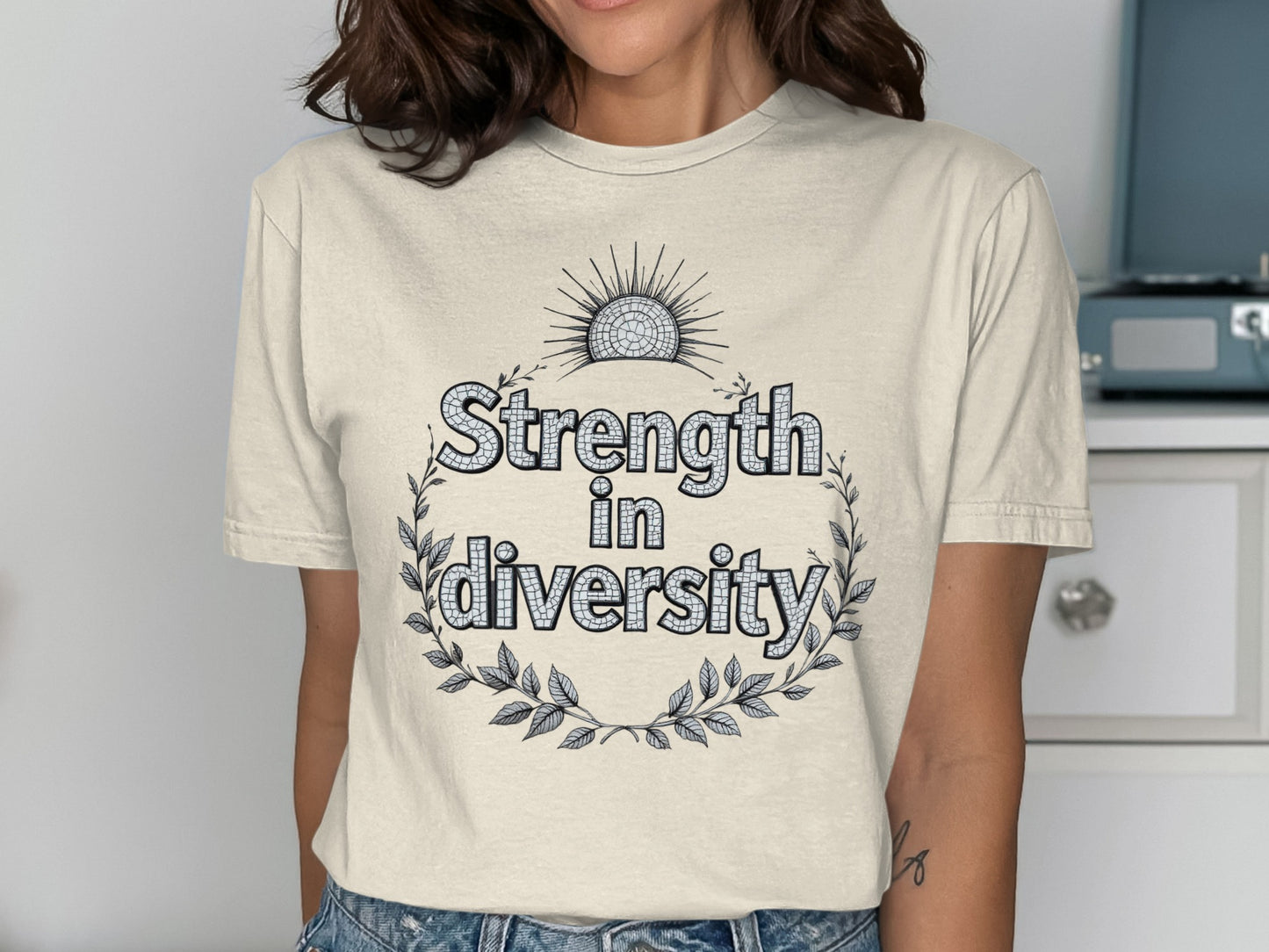 Strength in Diversity Printed Shirt product