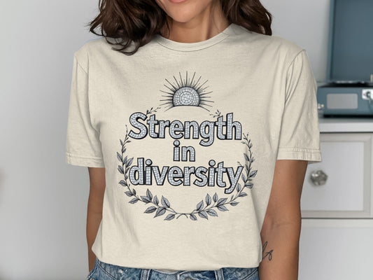 Strength in Diversity Printed Shirt product