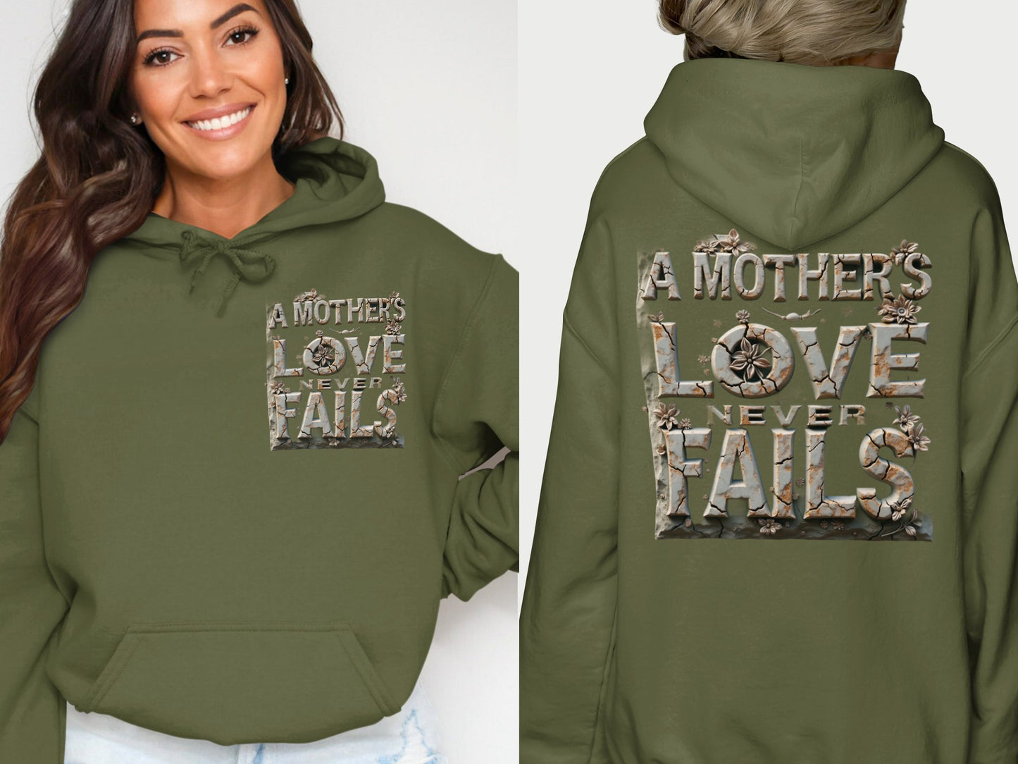 A Mother's Love Never Fails Graphic Hoodie product type