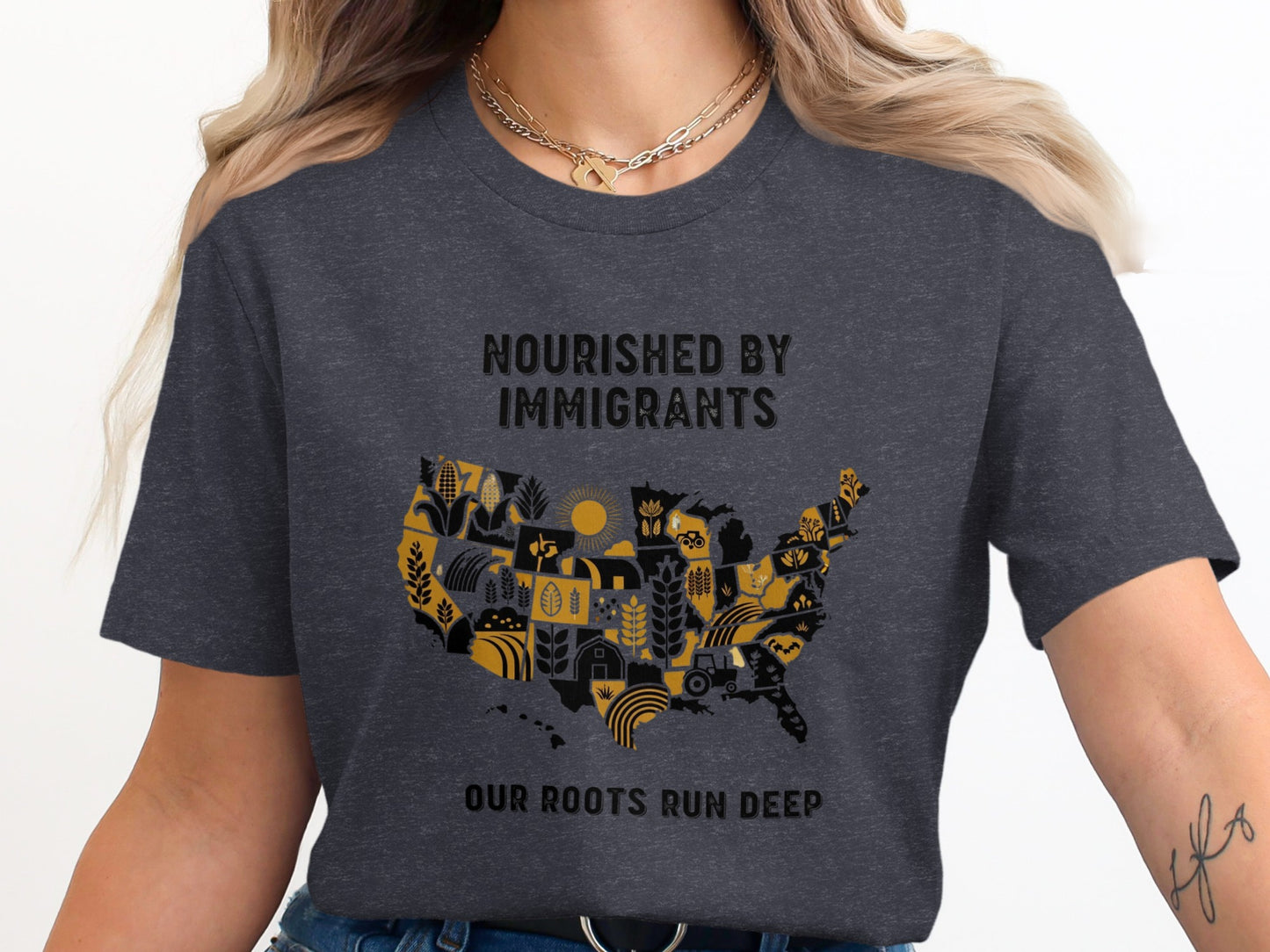 Nourished by Immigrants Our Roots Run Deep product type
