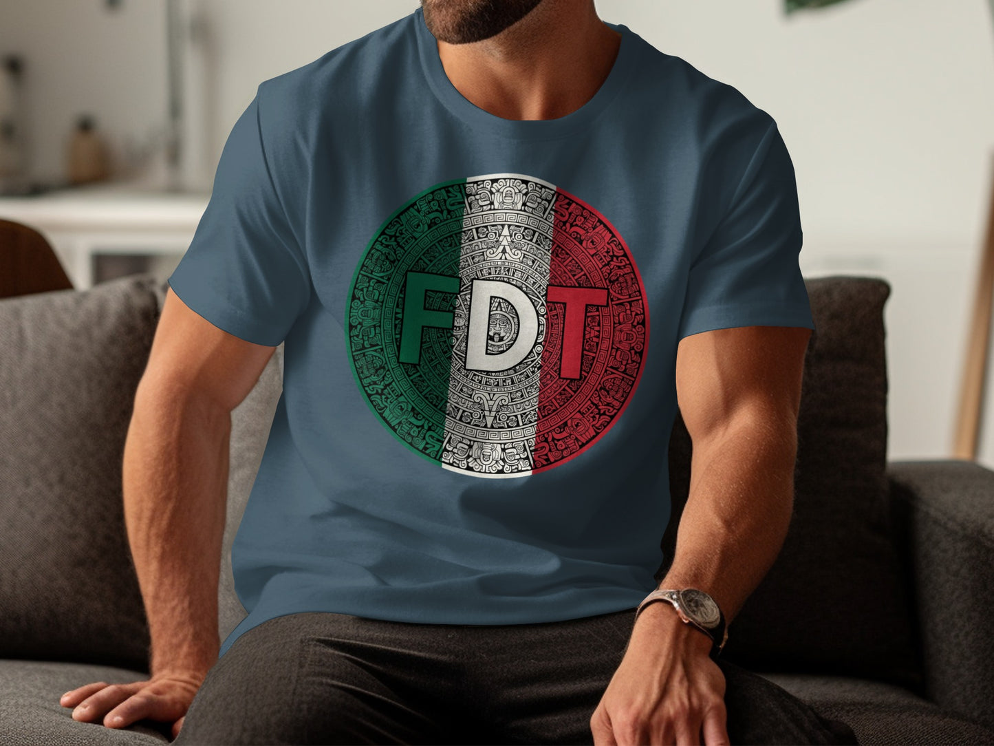 FDT Mexican Flag Design T-Shirt product type