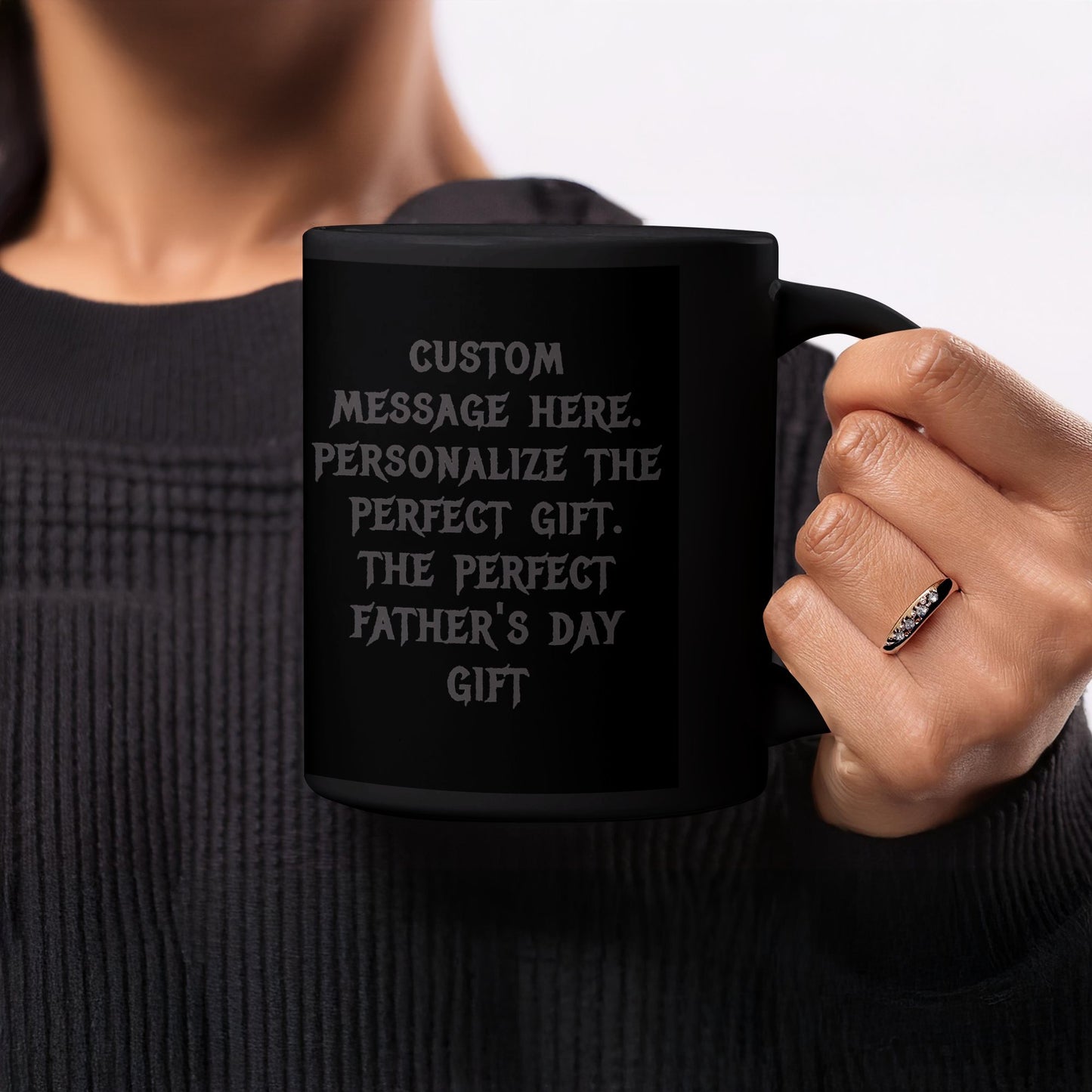Personalized Custom Message Father's Day Gift Mug product