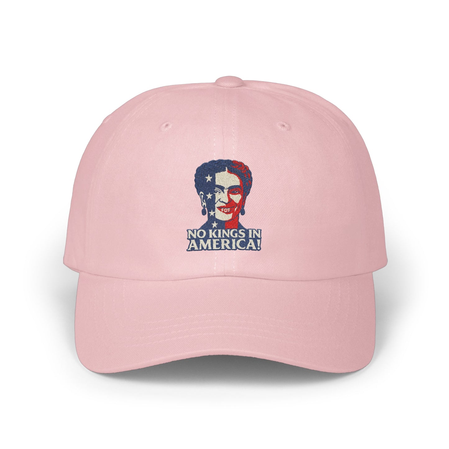No Kings In America Anti Trump Maga Embroidery Hat