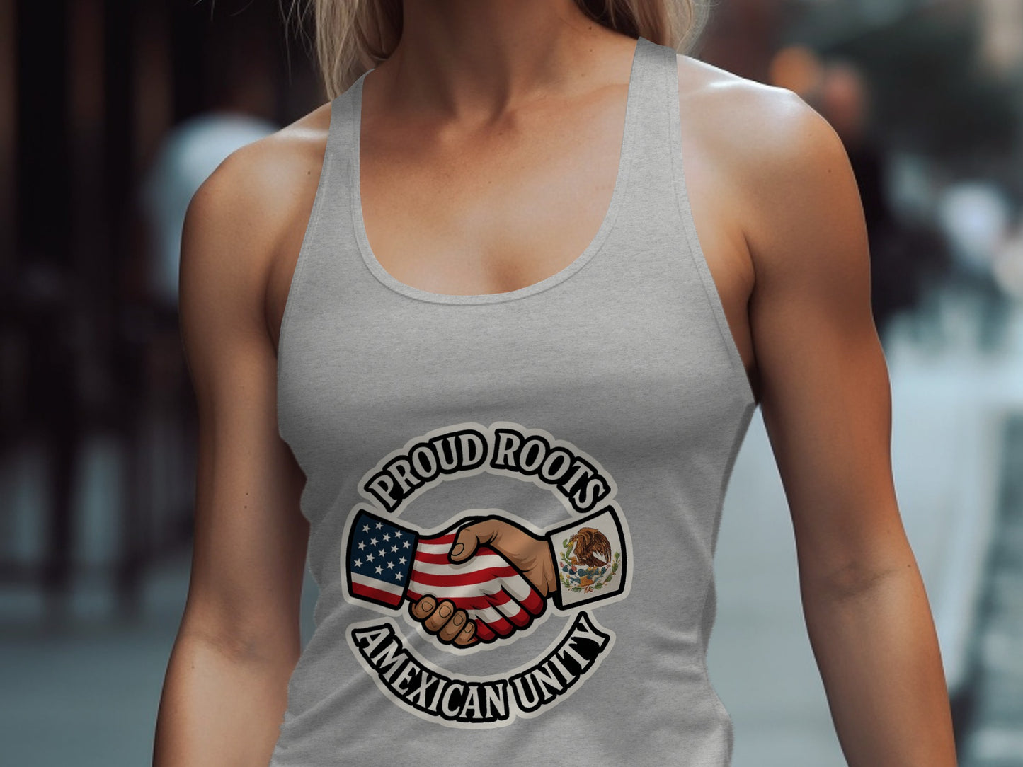 Proud Roots American Mexican Unity Tank Top product type