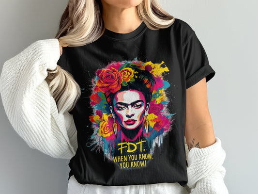 Vibrant Pop Art Portrait Short Sleeve T Shirt product