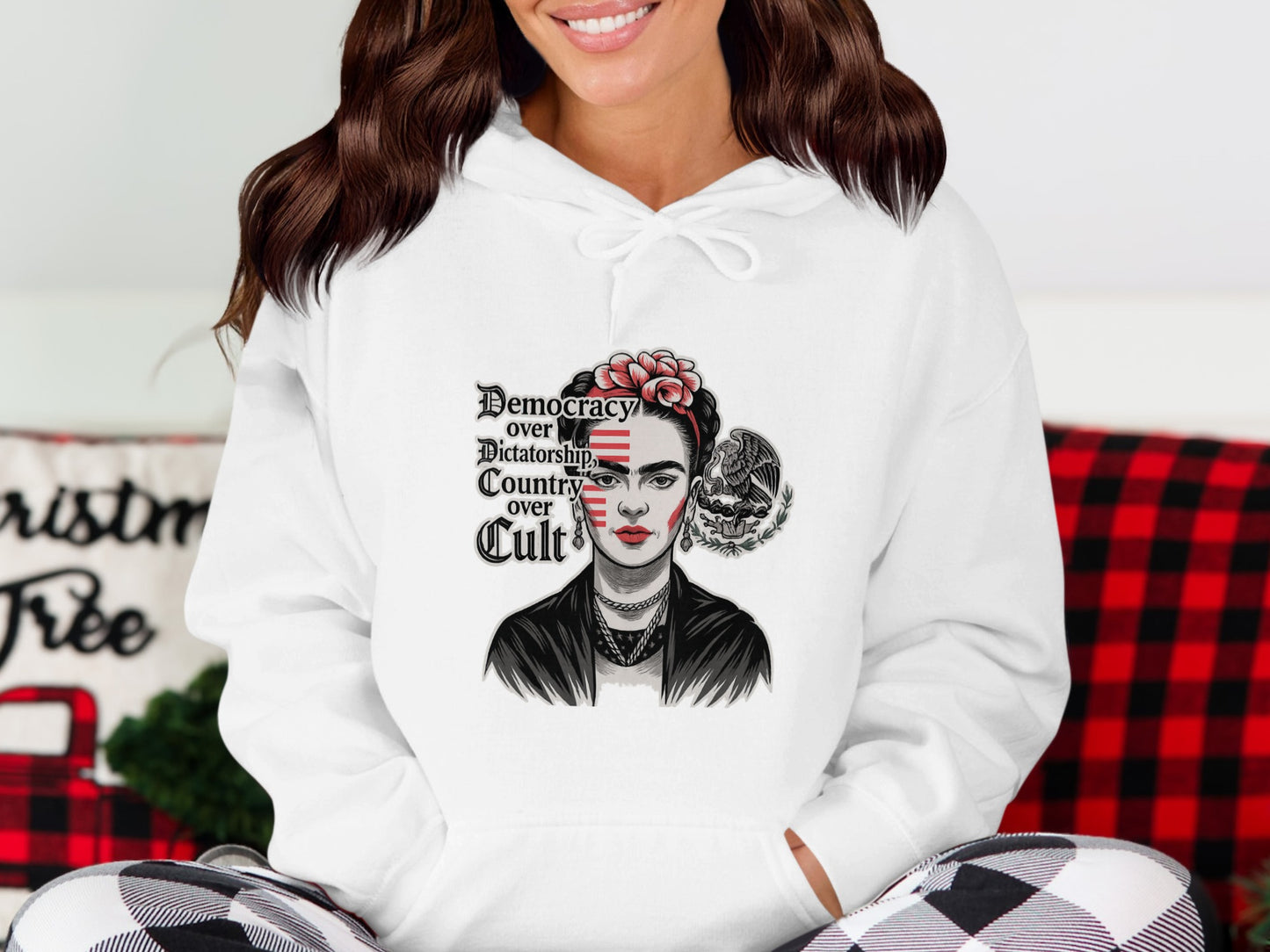 Democracy Over Dictatorship Frida Hoodie product