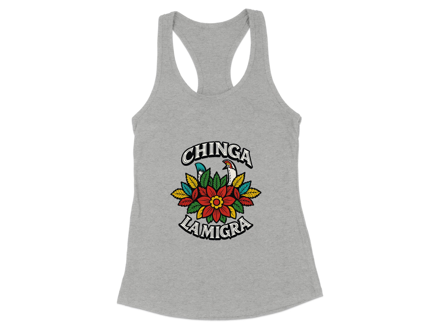 Chinga La Migra Graphic Women's Tank Top product