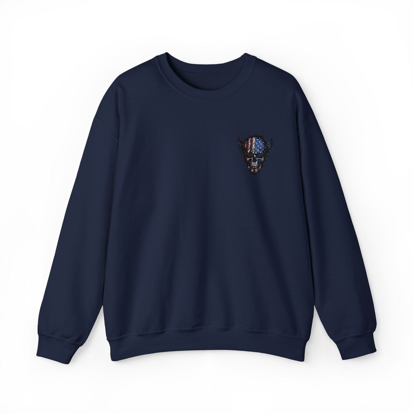 Artistic Graphic Crewneck Sweatshirt - Bold Design for Creative Souls