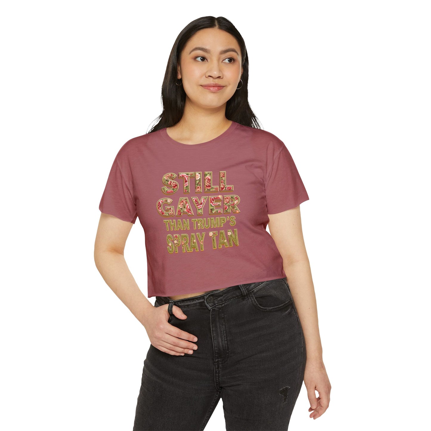 Pride crop top Still Gayer Festival Crop Top for Pride and Celebration
